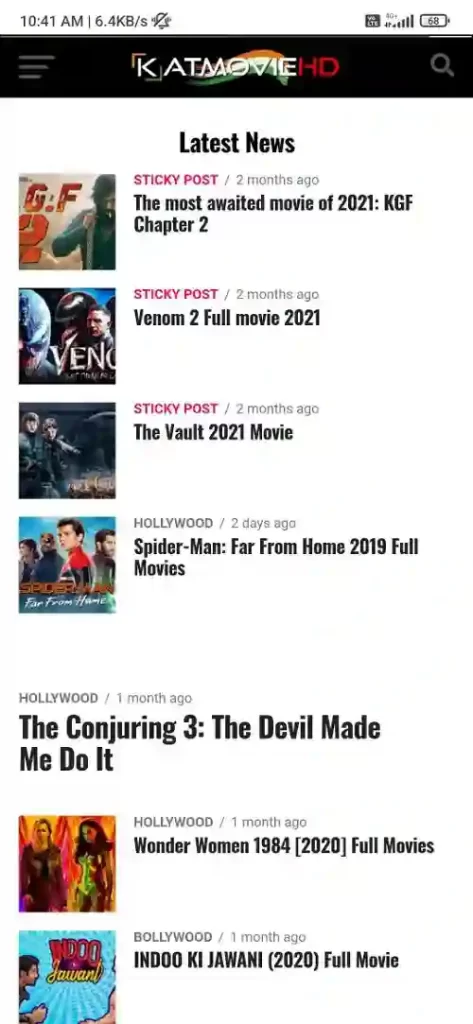 Katmoviehd App Download 