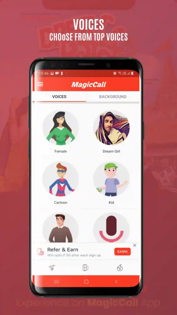 Magic Call Voice Changer Mod Apk Unlimited Credits