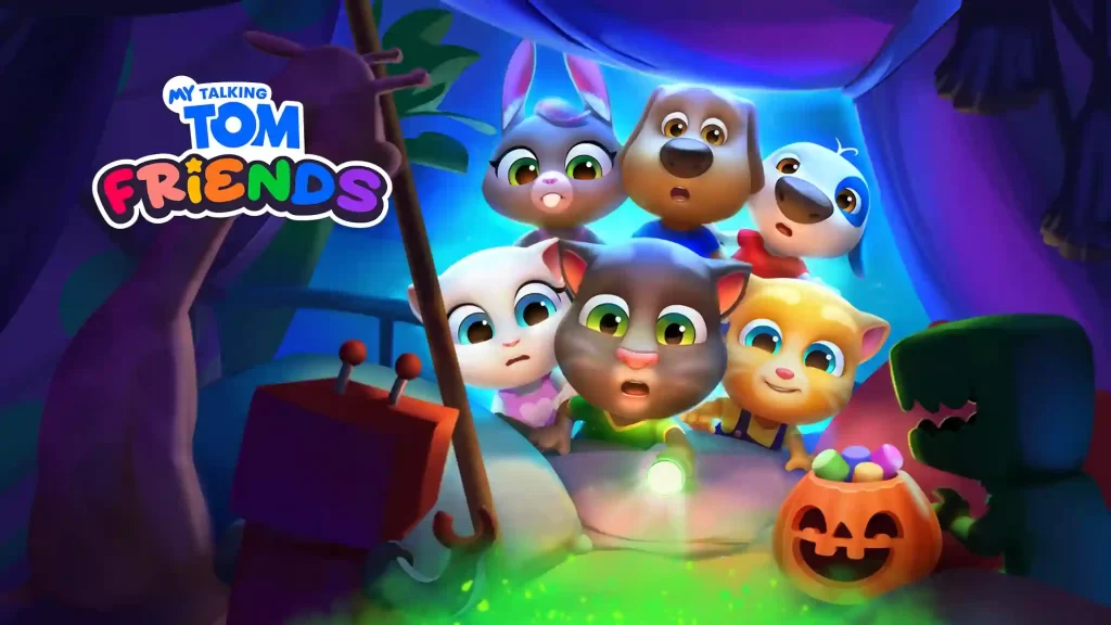 My Talking Tom Friends Mod Apk Unlocked Everything 