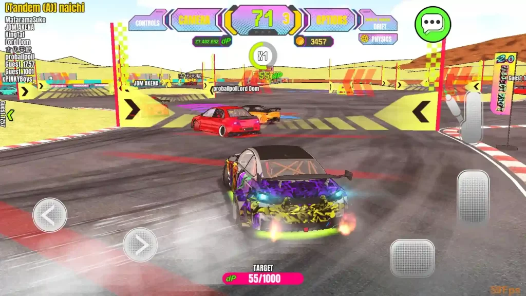 Online Multiplayer Racing game for android