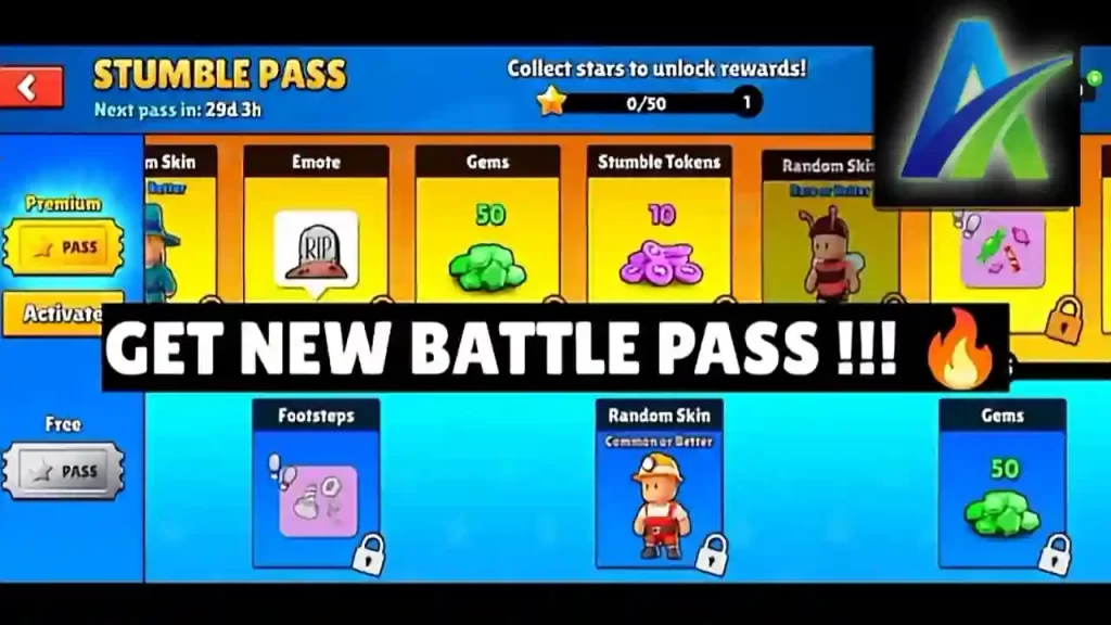 Stumble Guys MOD apk New Battle Pass