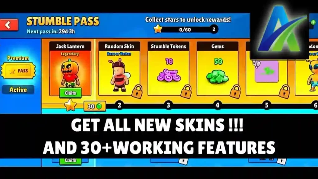 Stumble Guys MOD apk Emotes Working 