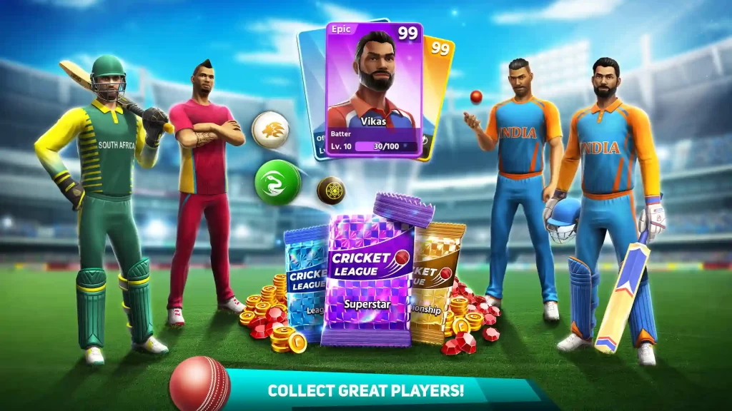 Cricket League Mod APK All Players Unlocked