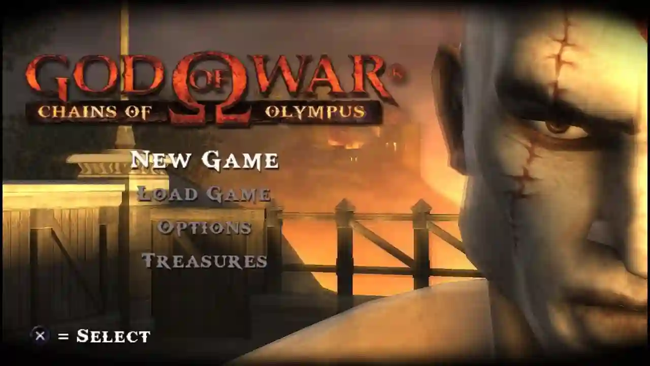 GOW Chains of Olympus PPSSPP