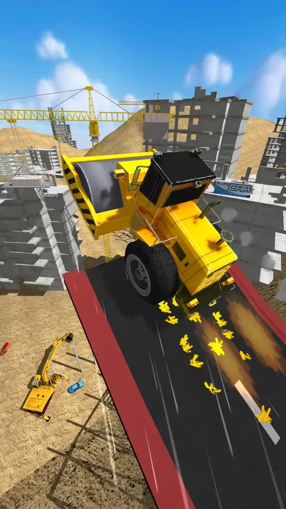 Construction Ramp Jumping Mod APK screenshot 2