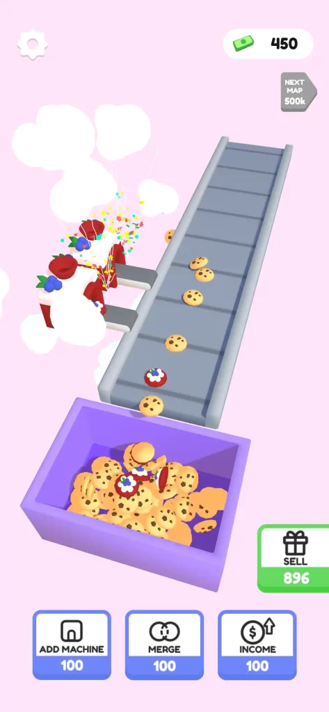 Dessert Factory Idle game