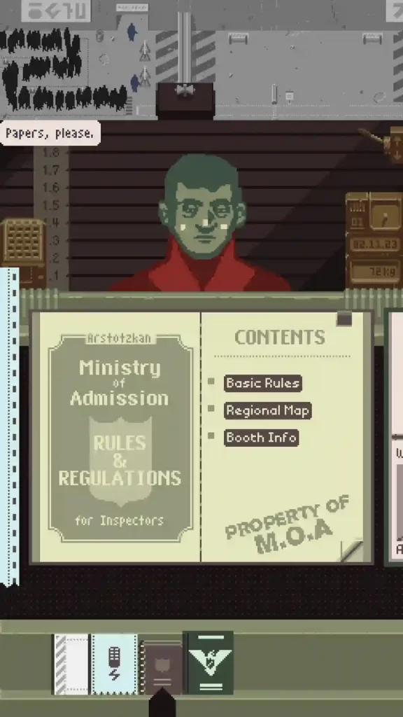 Papers Please Mod Apk No Ads