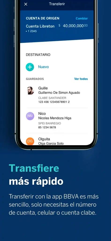 Maxico Net Banking App BBVA 