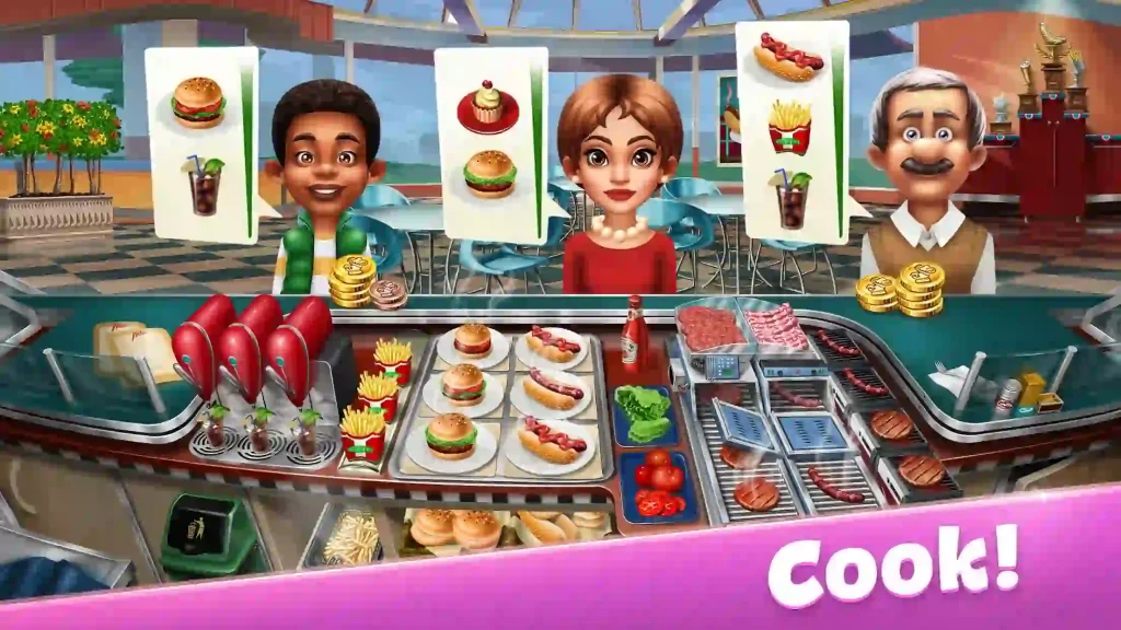 Cooking Fever Mod Apk  Download 