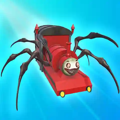 Merge-Spider-Train-Mod-APK-icon