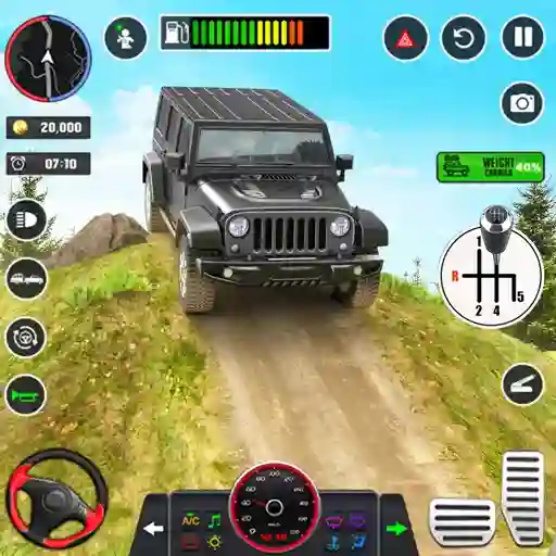 Offroad Jeep Driving Parking Mod APK Unlimited Money 