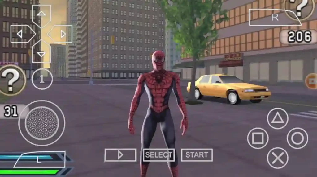 SpiderMan 3 PPSSPP Zip File Download