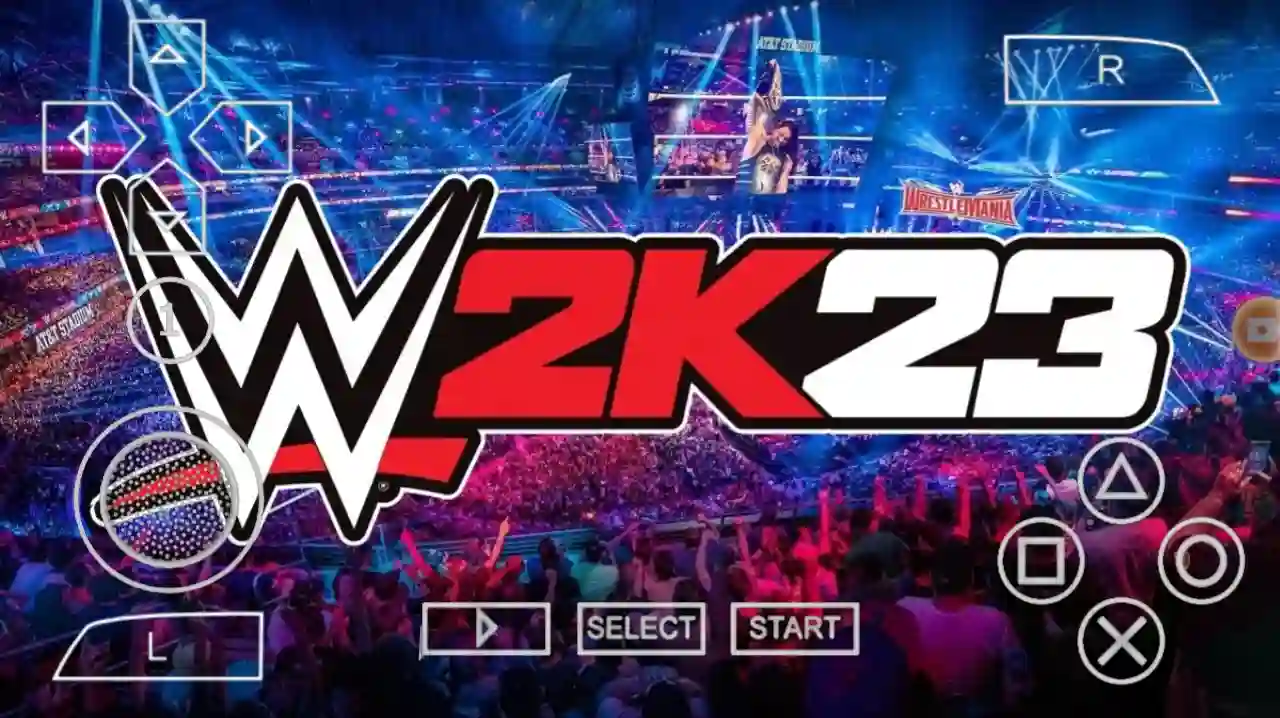 WWE 2K23 PPSSPP