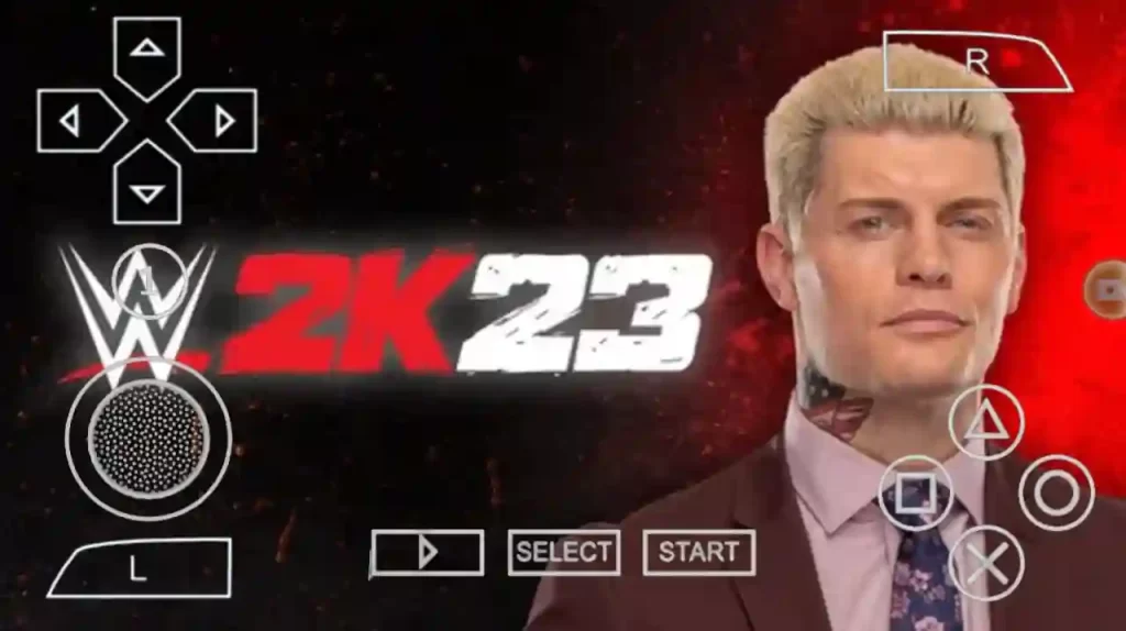 WWE 2K23 PPSSPP Android Download