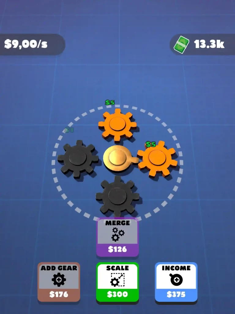 Gear Clicker Mod Apk No Ads