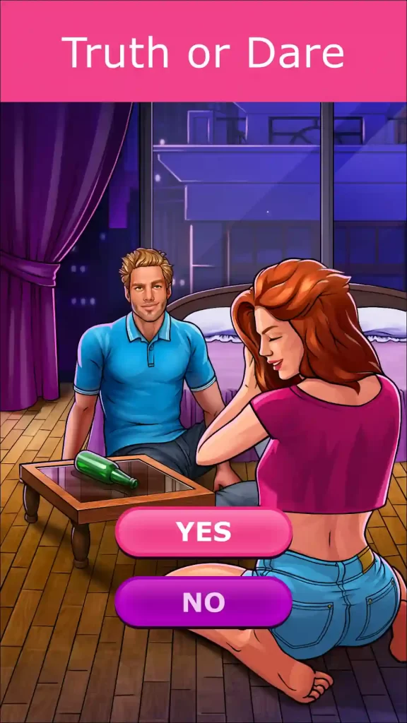 Kiss Kiss Spin the Bottle Mod Apk Free Shopping 