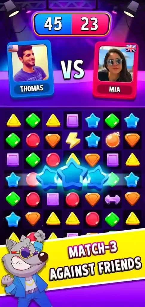 Puzzle Multiplayer game for android 