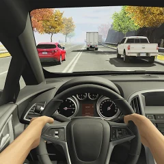 Racing in car mod icon
