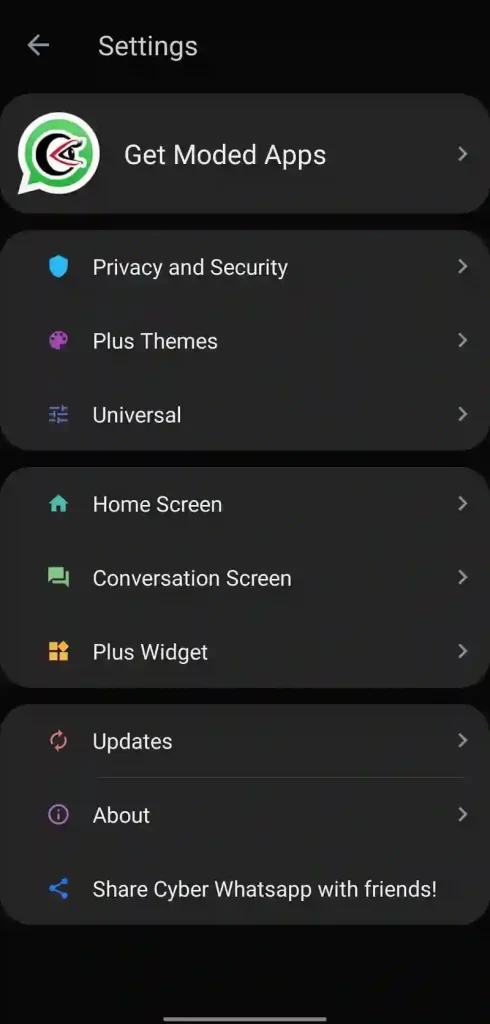 Download CyberWhatsapp Mod Apk
