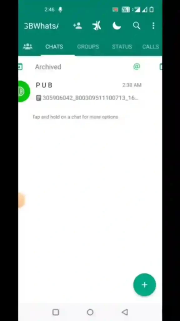 PUB WhatsApp Apk New Update 