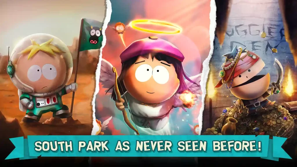 South Park Phone Destroyer Mod Apk Unlocked All Cars and Characters 