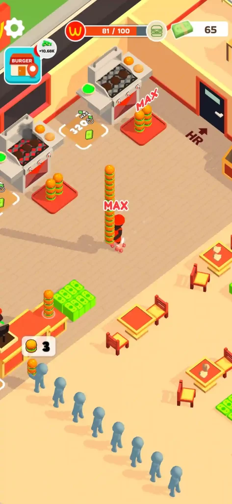 burger please Mod apk No Ads 