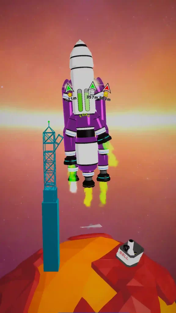 Rocket Launch Game for android 