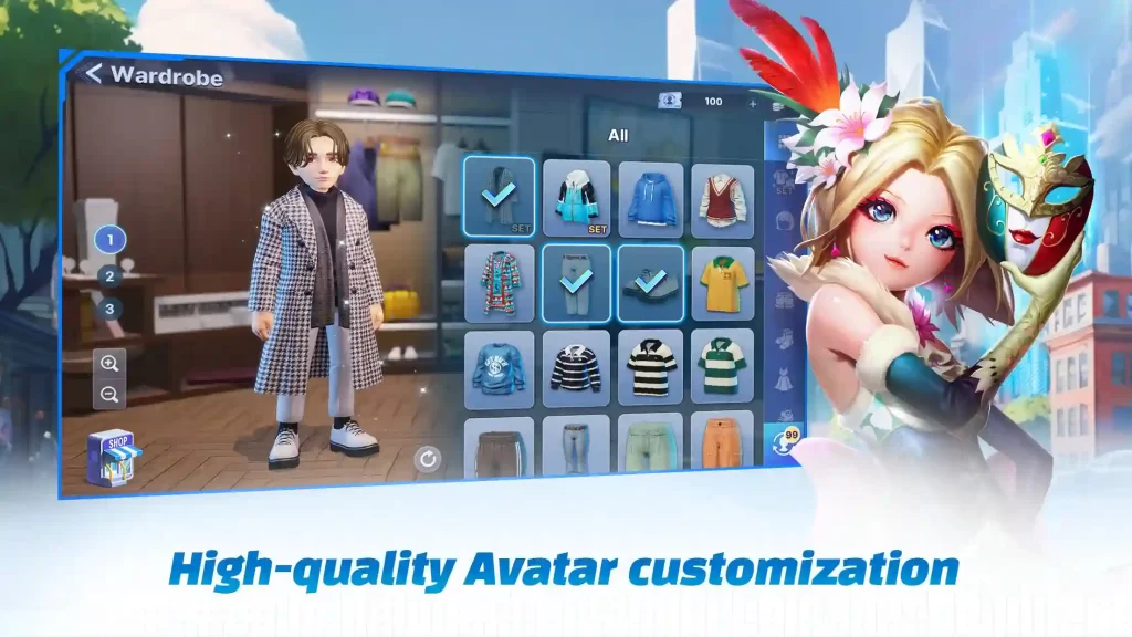 Avatars Maker Game for android 