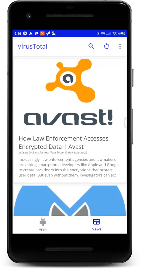 Antivirus App for Android 