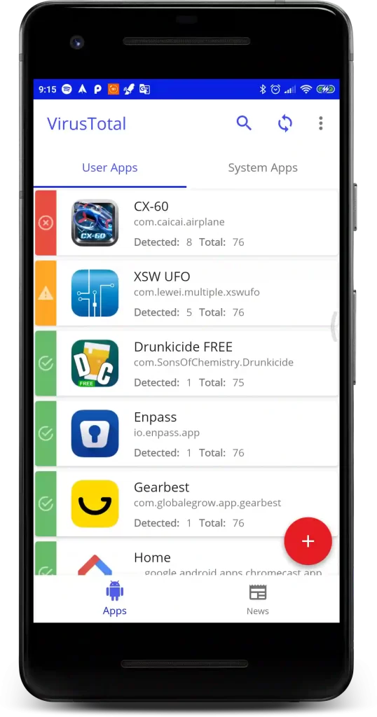 VirusTotal Mobile Mod Apk Premium Unlocked 