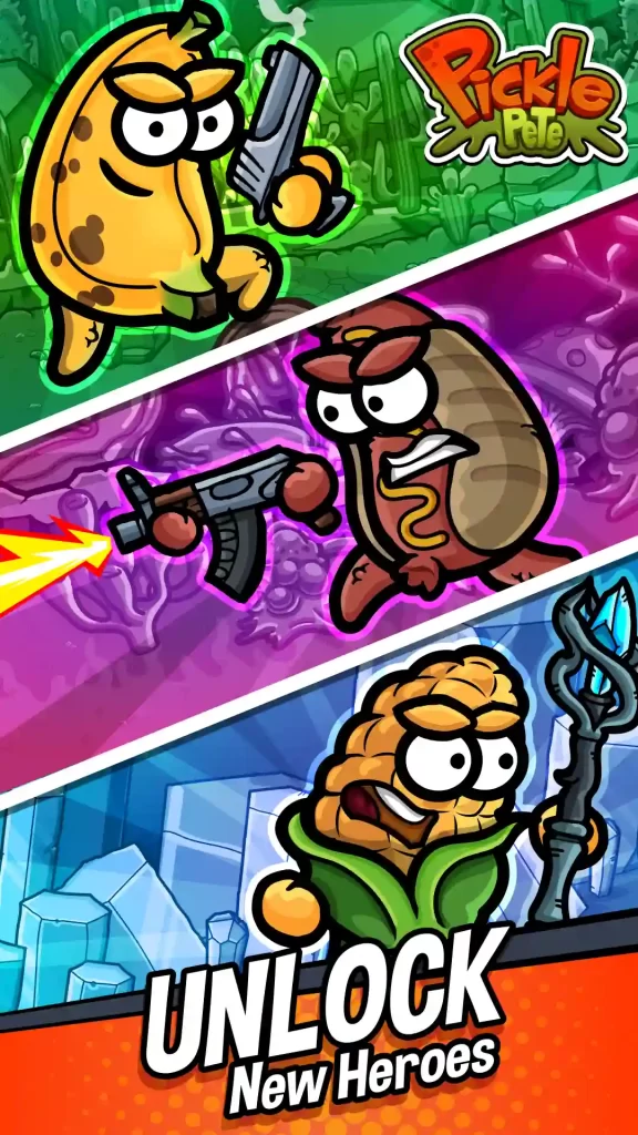 Pickle Pete Mod Apk Unlocked All Characters 