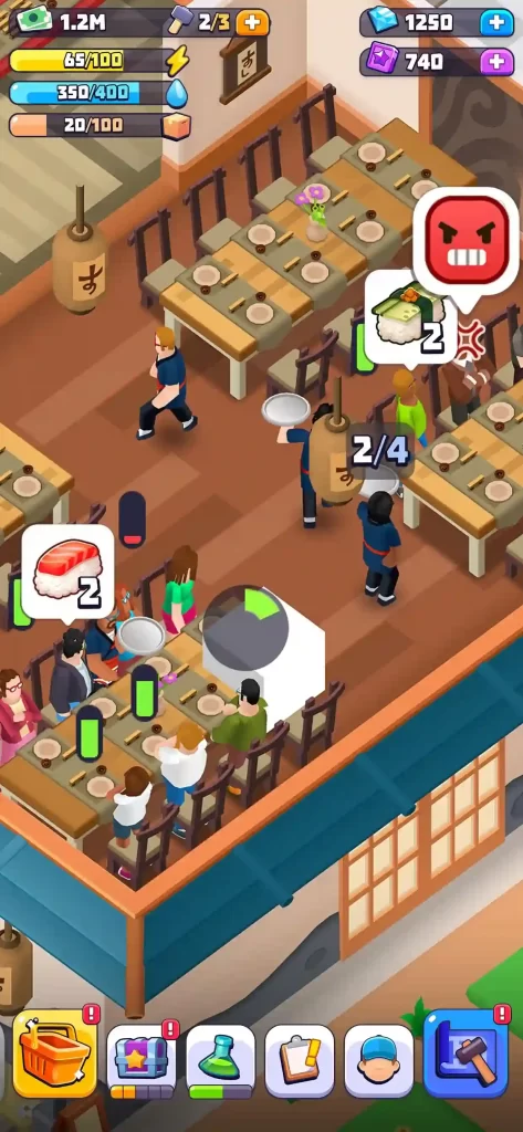 Sushi Empire Tycoon Mod Menu Apk