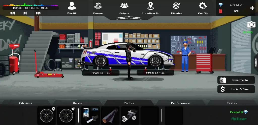 Brazilian Car Racing Game for android 