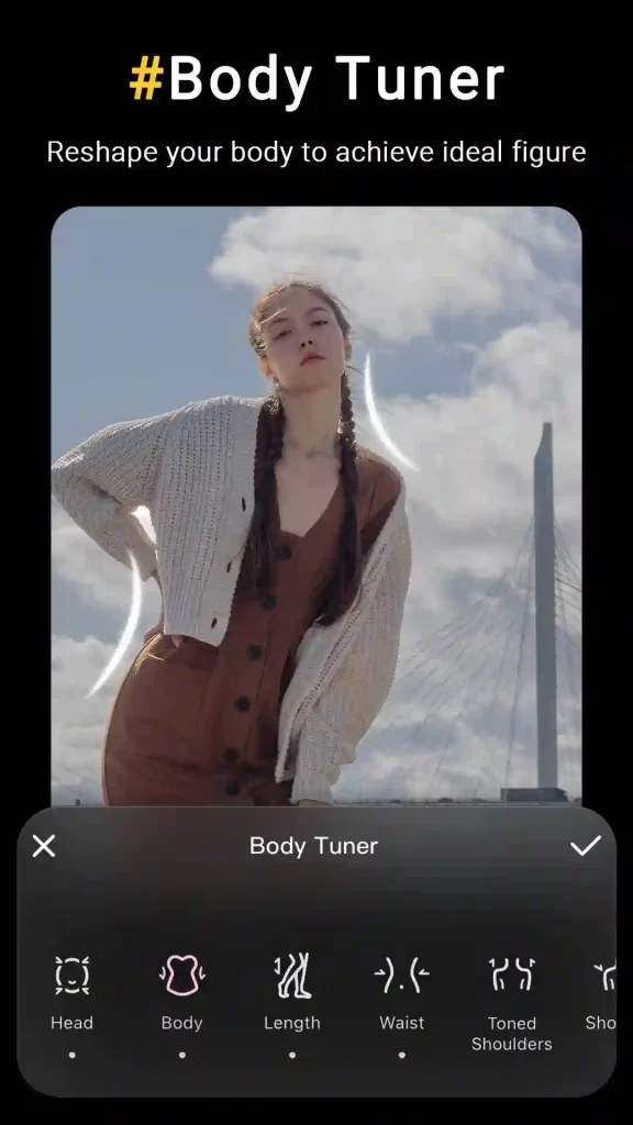 Perfect Body Editor App for Android