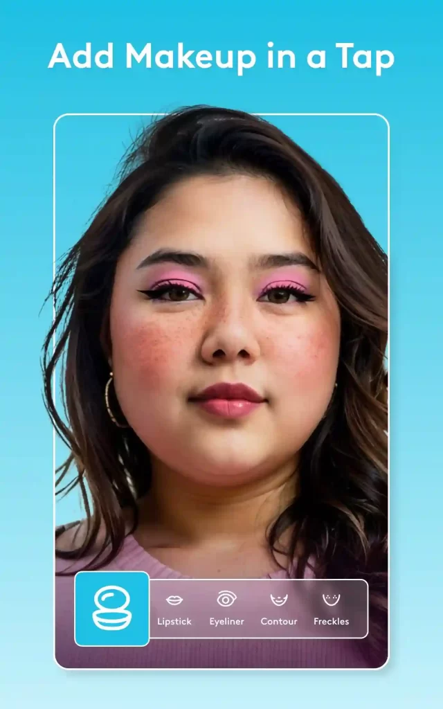 Face Makeup app for Android 