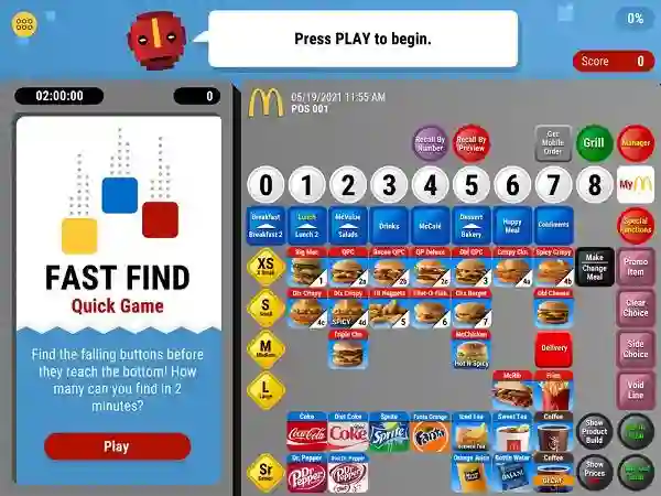 McDonald's POS Training Game for Android