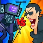 Merge War Skibidi vs Kamera Mod Apk