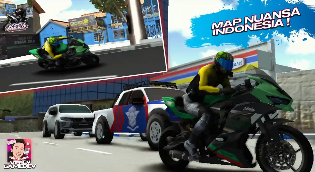 Sunmori Race Simulator Indonesia 3D Mod Apk