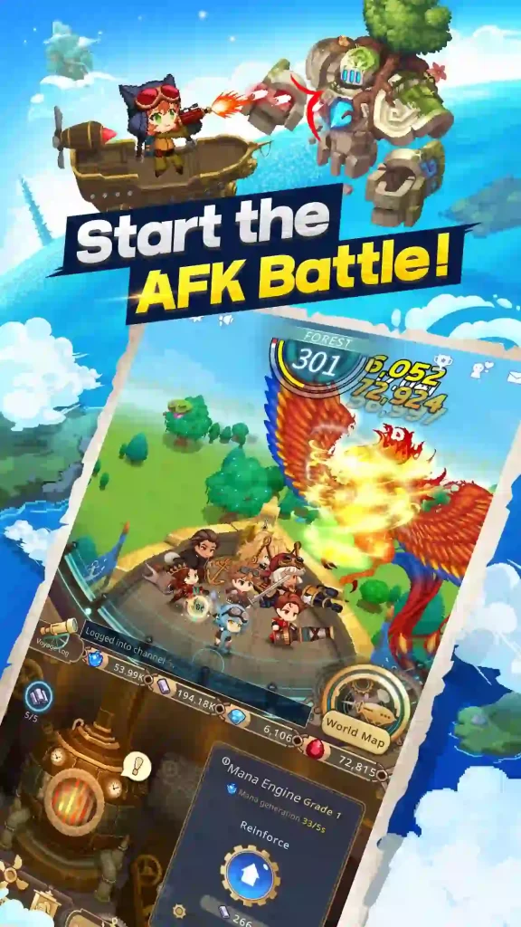 Airship Knights Idle RPG Mod Menu Apk Download