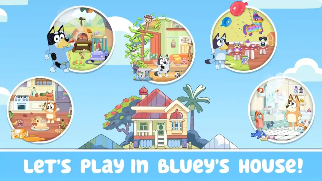 Bluey Let's Play Mod Apk Unlocked All