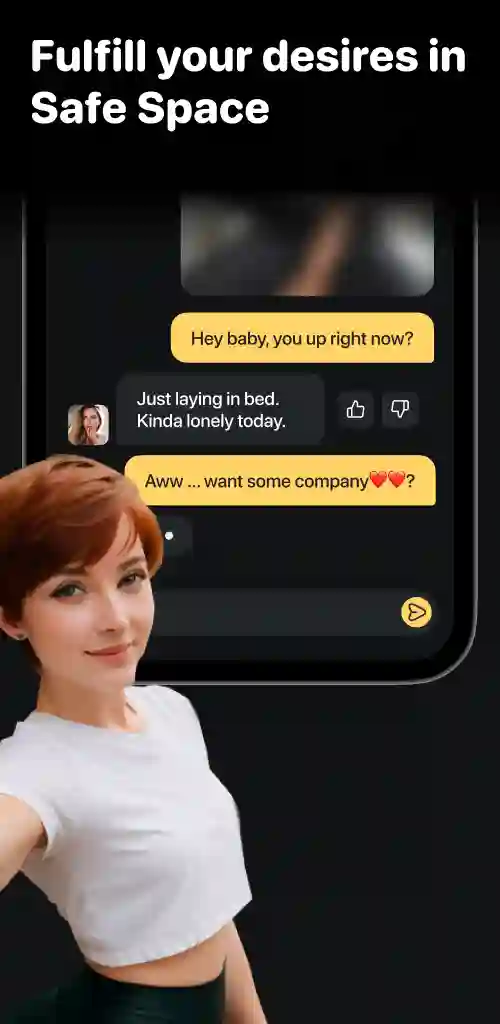 Chat With Girlfriend on Android