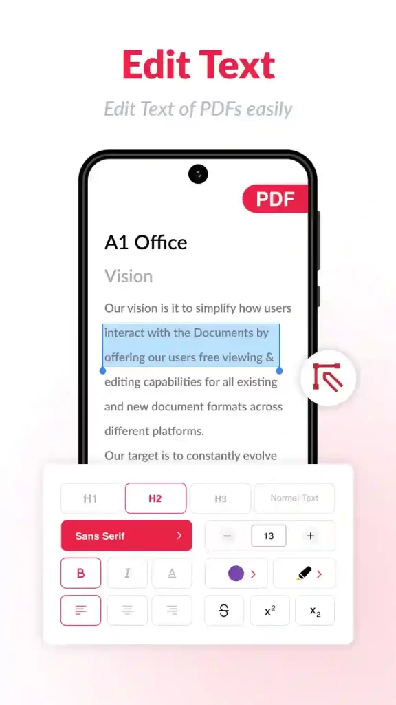 PDF Text Editor Mod Apk Download 