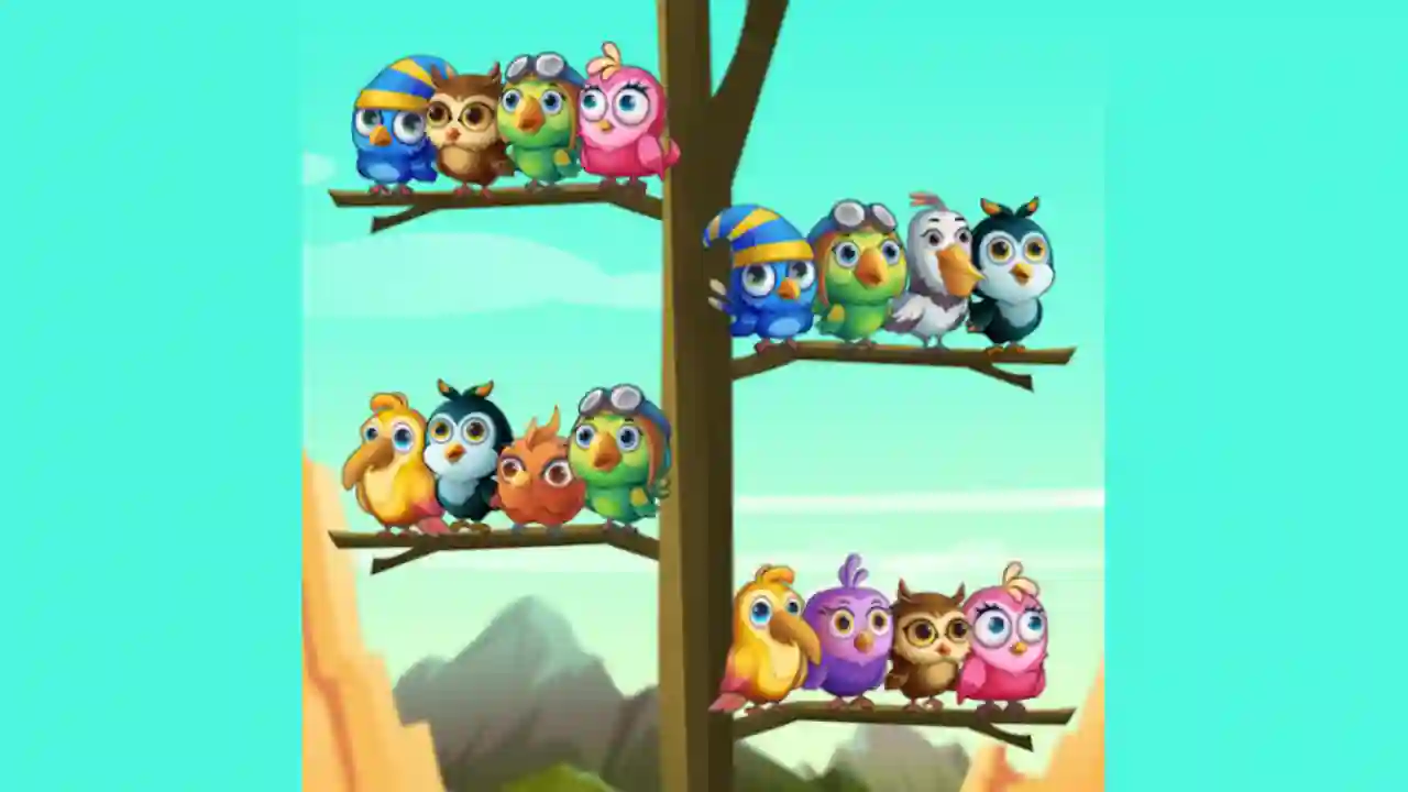 Bird Sort Puzzle Color Game Mod Apk