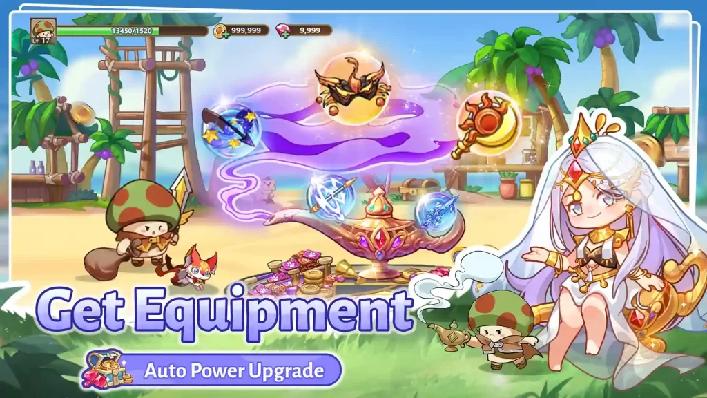 Legend Of Mushroom Mod APK Unlimited Money and Gems