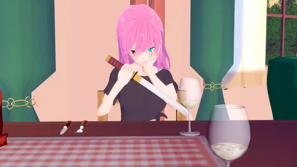 Anime Visual Novel Game