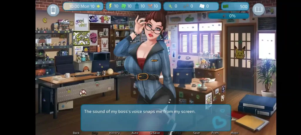 Love Story Visual Novel Game for Android