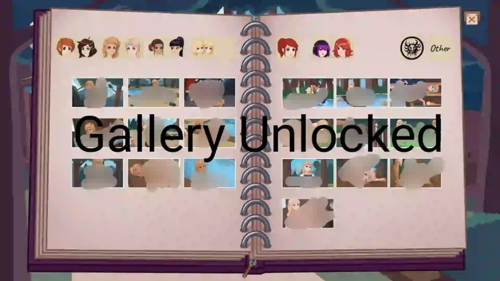 Camp Mourning Wood APK Gallery Unlocked