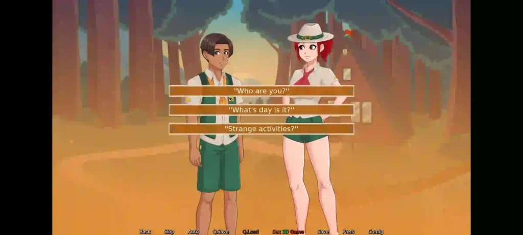 Camp Mourning Wood APK Walkthrough Mod