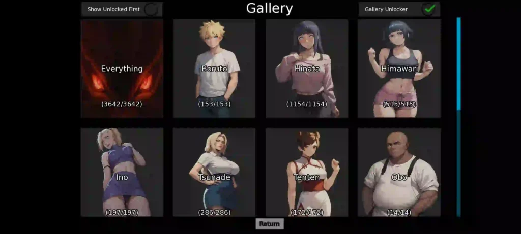 House of Shinobi APK Gallery Unlock