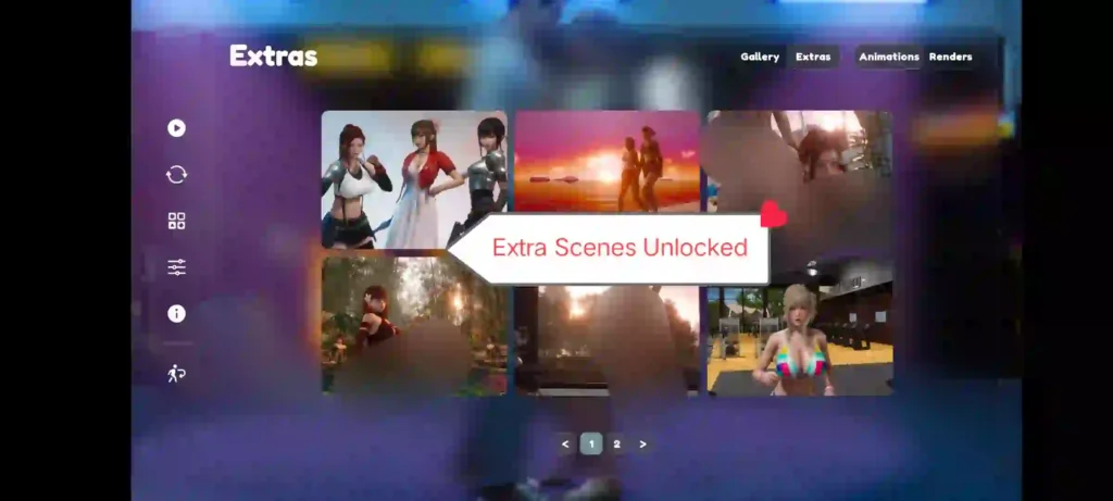 Ripples APK Extra Gallery Scenes Unlocked